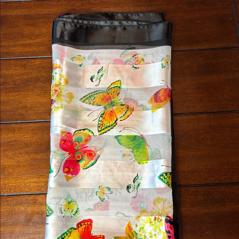 40” x 40” Silky Butterfly Scarf